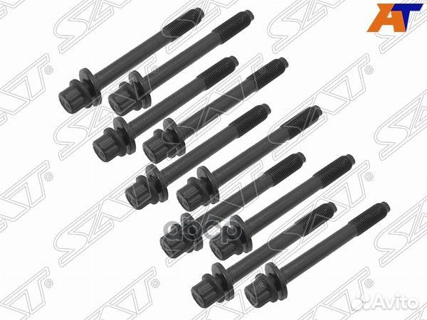 Болт ГБЦ (комплект) mitsubishi/hyundai 4G64/4G6