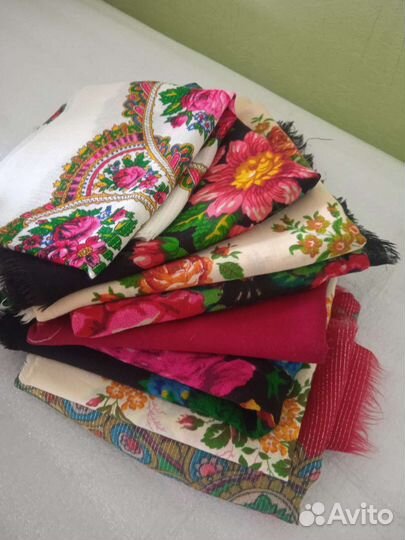 Платки СССР шерстяные