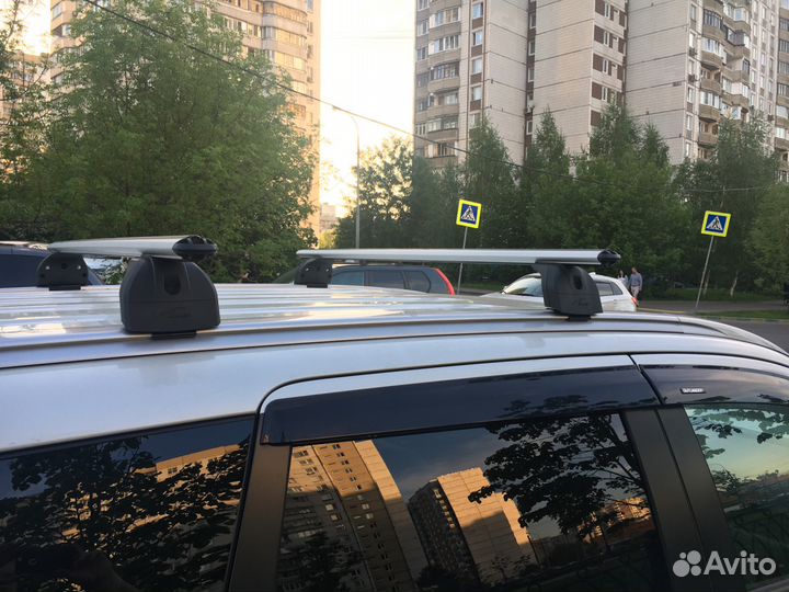 Поперечины люкс на интегрированный рейлинг