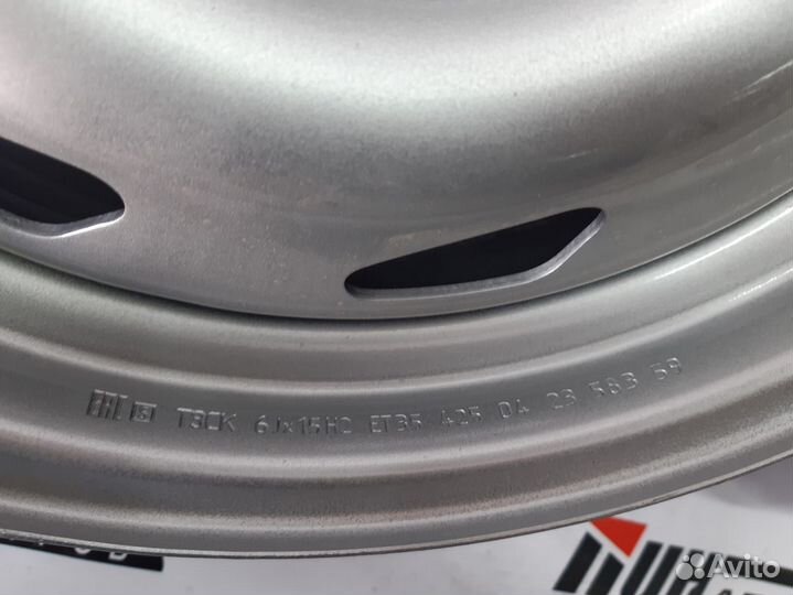 К-т штампованных дисков LADA Granta R15х6