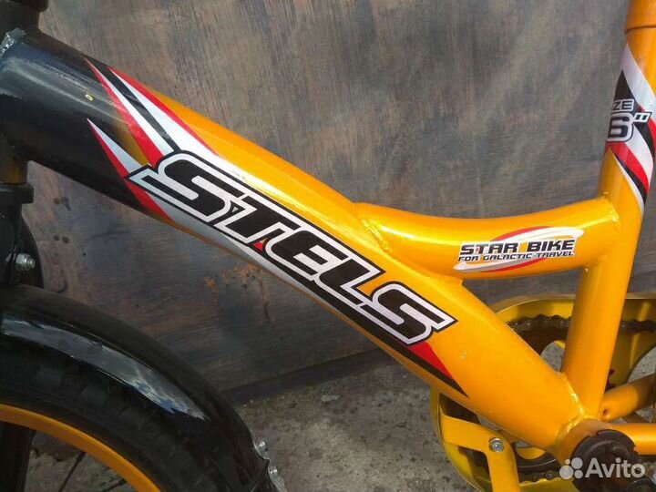Детский велосипед stels 16
