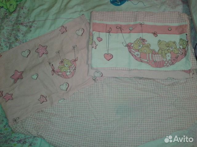 Бортики и постельное белье