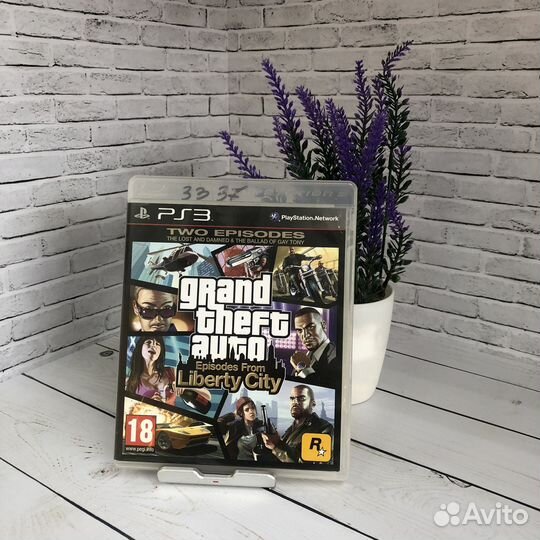 Диск PS3 GTA Liberty City