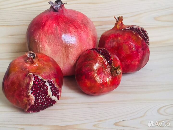 Фрукты декоративные ручной работы