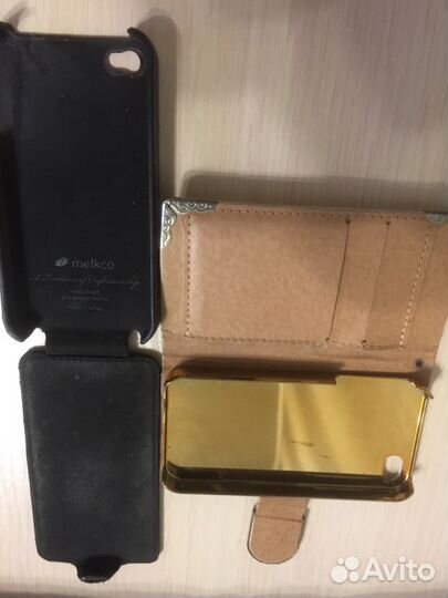 Чехол-книжка на iPhone 4s,бампер на iPhone 5S