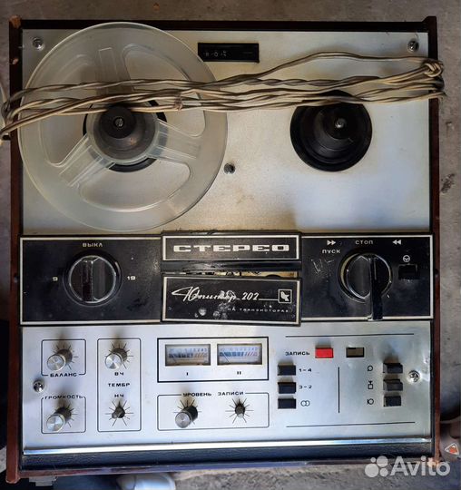 Катушечный магнитофон Юпитер 202