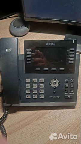 VoIP-телефон Yealink SIP-T46S черный объявление продам