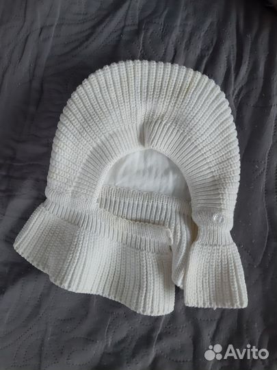 Шапка-капор Журавлик 0-3 мес