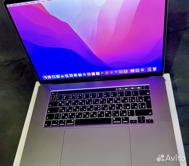 MacBook Pro 16 2019 76 циклов