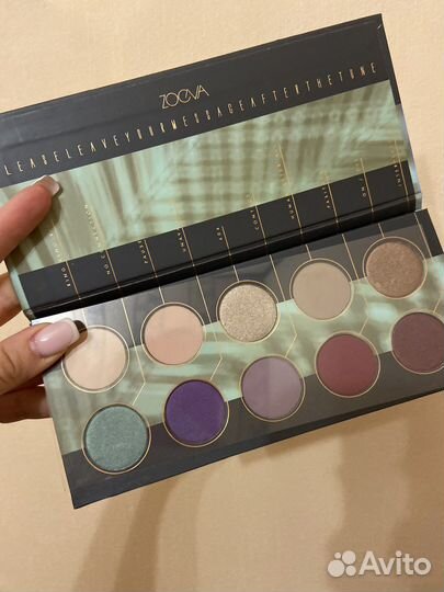 Палитра теней zoeva новая