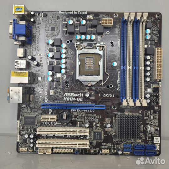 Материнская плата asrock H61M-GE LGA 1155