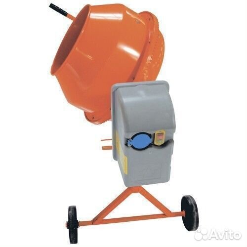 Бетоносмеситель сбр-120, 120 л, 0.7 кВт, 220 В