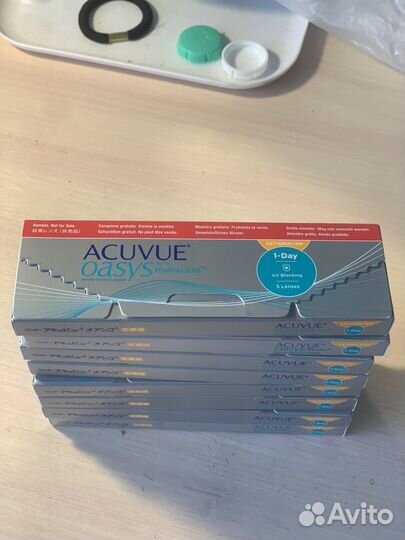 Линзы контактные acuvue oasys -2.25