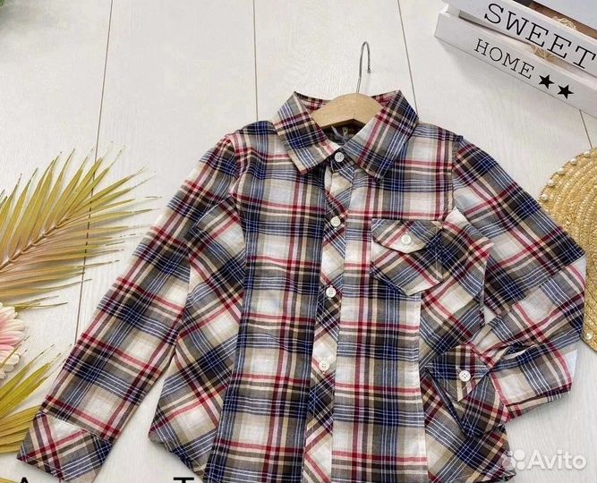 Рубашка детская для мальчиков