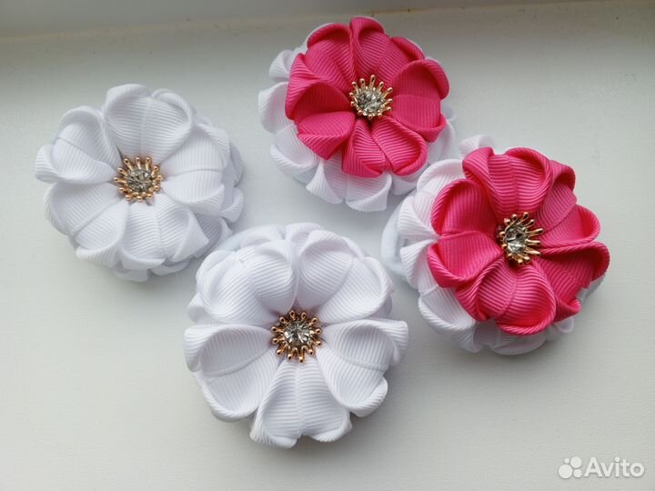 Резинки для волос ручной работы