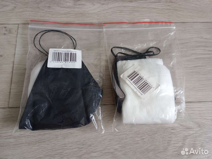 Маска медицинская черная