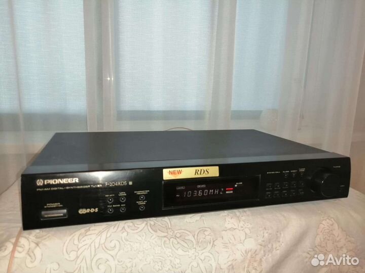 Стерео FM тюнер Pioneer F-204RDS