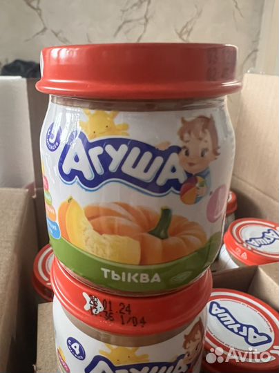 Детское питание агуша