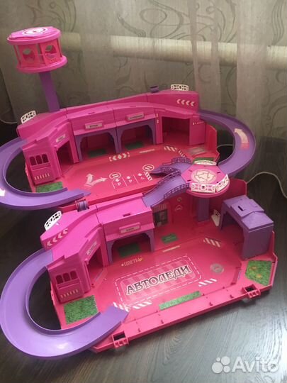 Игра автоледи двухуровневый гараж