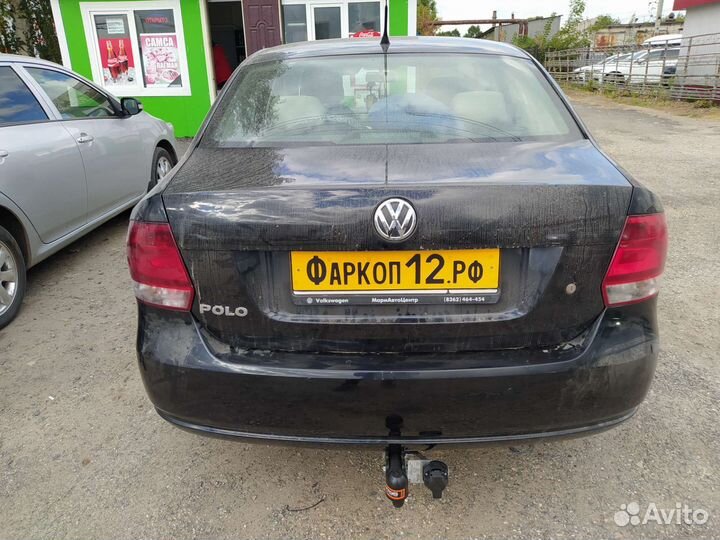 Фаркоп для Volkswagen Polo седан Фольксваген Поло