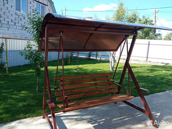 Садовые качели новые