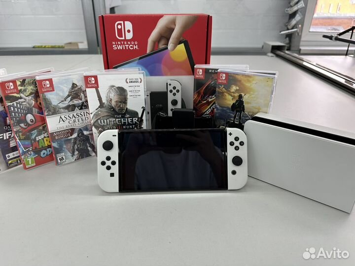 Nintendo Switch Oled +1 Игра