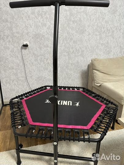 Батут для фитнеса с ручкой