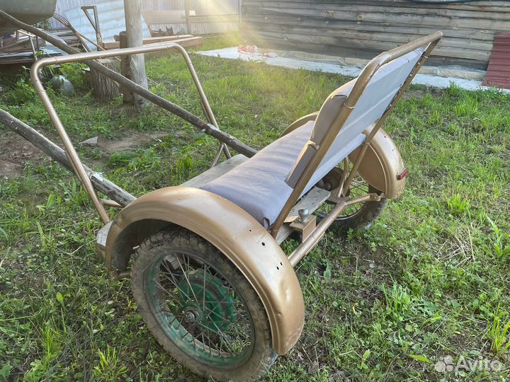 Телега для лошади. Однооска