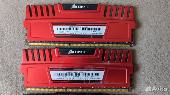 Оперативная память corsair ddr3 16gb