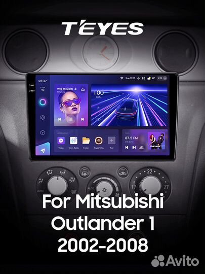 Магнитола teyes CC3 2K 4/64 Mitsubishi Outlander 1