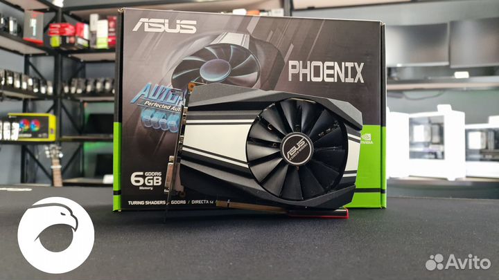 Видеокарта Nvidia GTX 1660 Super Asus Phoenix 6GB