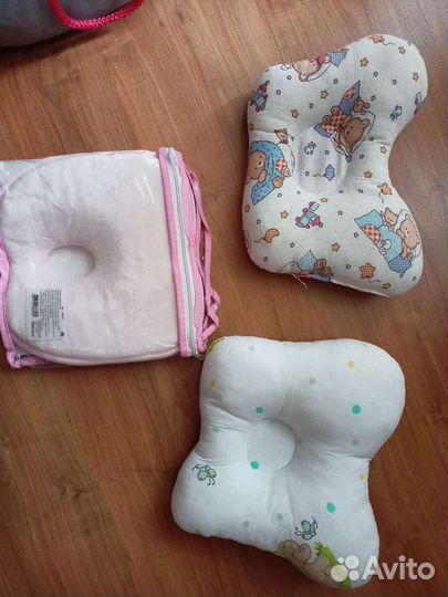 Пост.белье,подушки орт, пеленальный мешок, пеленки