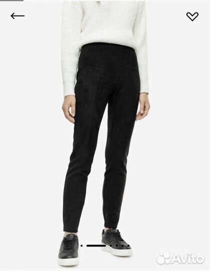 Брюки из экозамши GJ