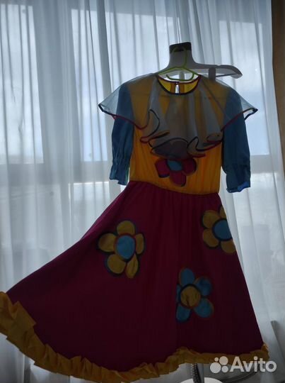 Костюм клоунессы взрослый