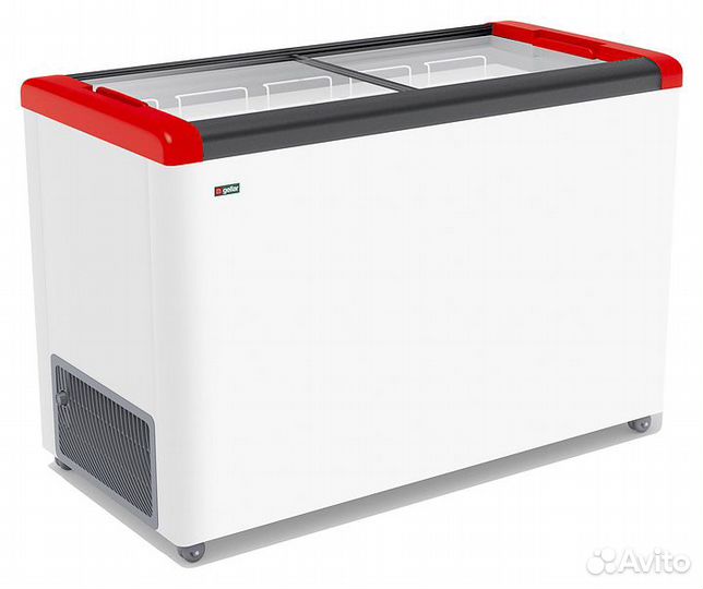 Ларь морозильный Frostor gellar FG 400 C красный