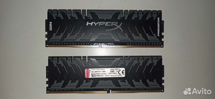 Оперативка 4 комплекта DDR4