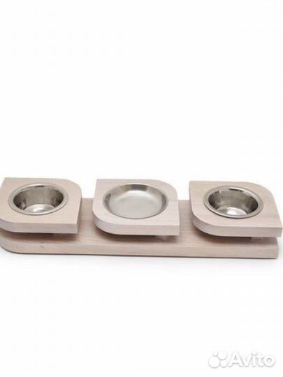 Миска Bedfor для кошек и собак Bloom Trio