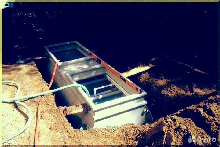 Установка септика. Рассрочка 12 мес