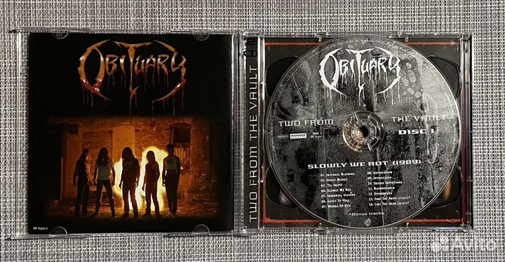Obituary-Slowly We Rot/Cause Of Death 2CD