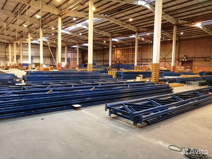 Стеллажи паллетные 12 м. Кифато/Фзм бу