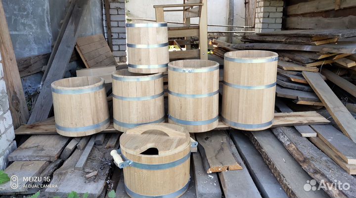 Бочка дубовая