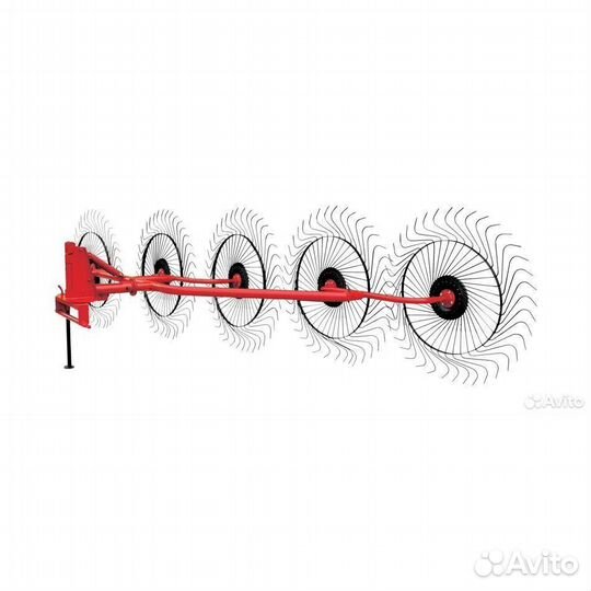 Грабли гвк 5-ти колесные (Усиленные). 7мм