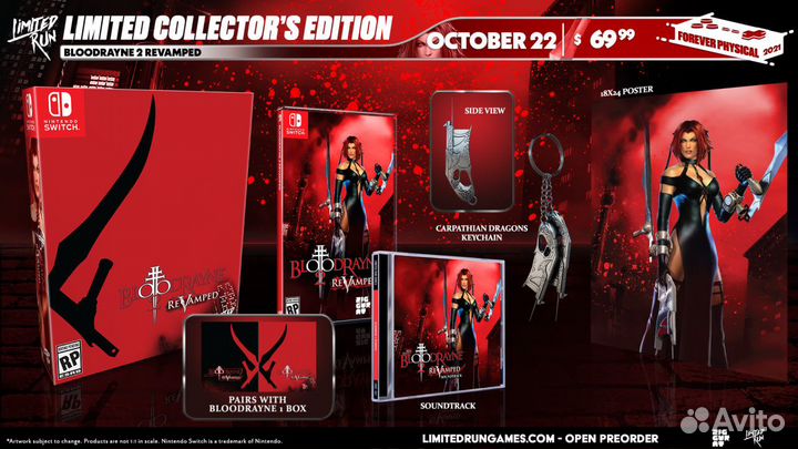 Bloodrayne 1/2 Revamped Collectors Edition LRG