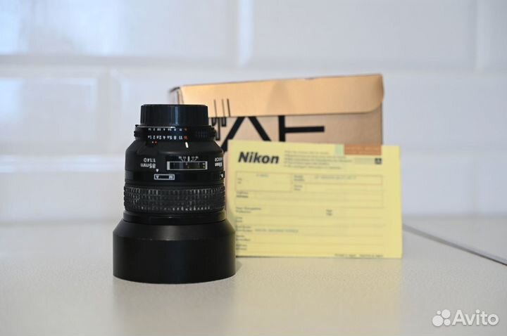 Nikon AF Nikkor 85mm 1:1.4D