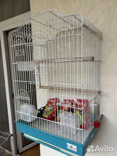 Клетка для средних попугаев