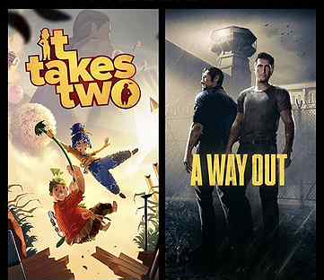 IT takes two + a way out ps4/ps5