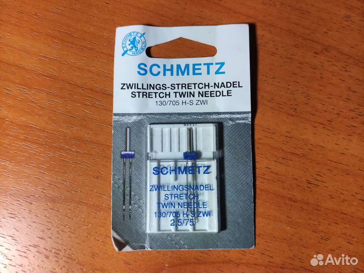 Игла/иглы Schmetz Stretch 130/705 H-S ZWI