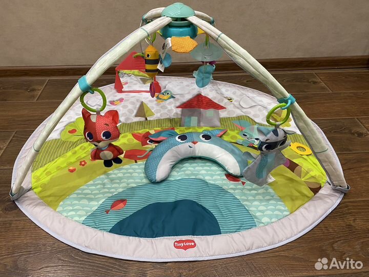 Развивающий коврик tiny love солнечная полянка