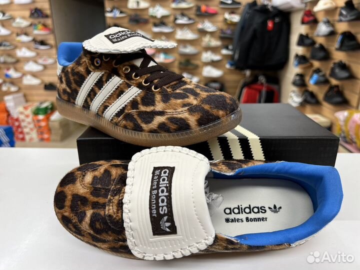 Кеды Adidas samba wales bonner leopard р. 36-41