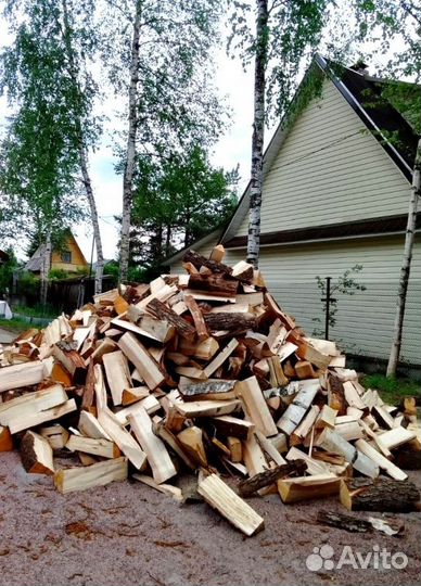 Дрова сухие колотые с доставкой